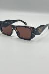 Prada PR 09ZS Unisex Leopar Güneş Gözlüğü G4740-CN Leopar